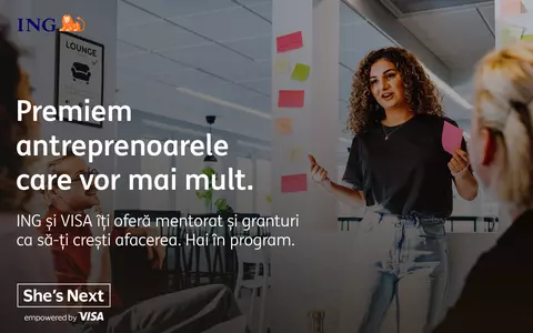 Femeile antreprenor pot câștiga sesiuni de mentorat, coaching și granturi de 10.000 euro în cadrul programului She's Next