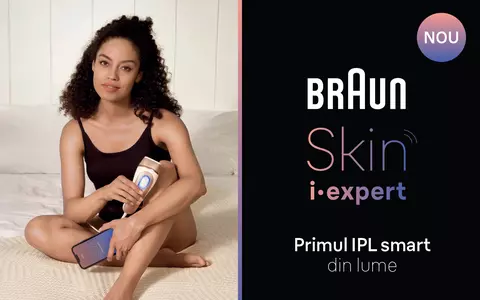 Braun lansează primul sistem IPL din lume care învață pe măsură ce-l folosești și se adaptează la pielea dumneavoastră. Cu o tehnologie inovatoare bazată pe inteligență artificială care va revoluționa regimul de beauty și vă va oferi un an întreg de piele fină*