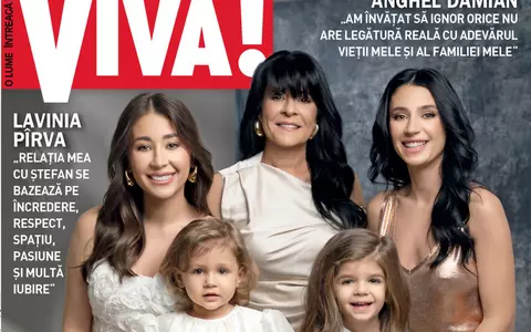 Trei generații reunite pe coperta VIVA! Nicole Cherry, pictorial de colecție alături de mama, sora ei și fetițele lor: "Ne sfătuim în orice situație"