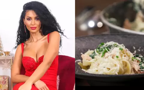 Rețeta de tagliatelle cu somon și sos de smântănă a Majdei Aboulumosha