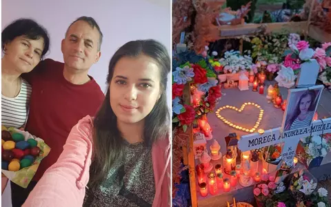 Părinții Andreei Morega, studenta ucisă de iubitul ei, Mirel, devastați de durere la mormântul fiicei lor: "Ai fost universul nostru, ai plecat fără voia ta, luând cu tine sufletul nostru și visele noastre"
