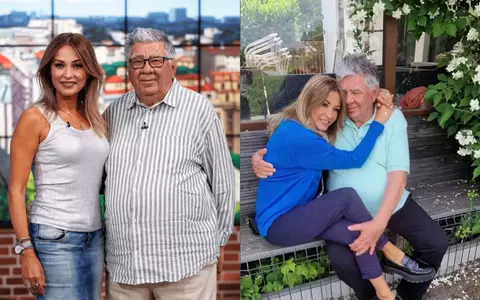 Anca Țurcașiu, imagini duioase cu tatăl ei: „Cum aș putea să nu fiu decât cea mai fericită în brațele lui”. Cornel Țurcașiu are 86 de ani și e văduv