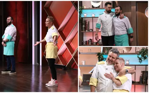 Iulia Creangă și Cătălin Țociu, eliminați de la Chefi la cuțite: „Plec împăcat că...”. Chef Orlando și chef Sautner au rămas doar cu trei concurenți fiecare