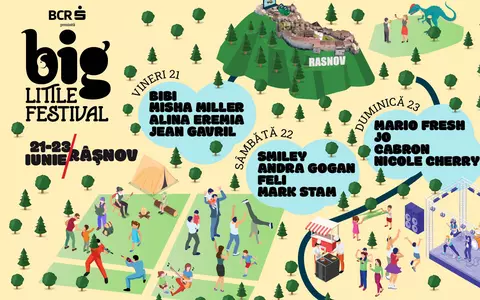 Big Little Festival anunță noi activități de familie: cel mai mare castel gonflabil din Europa, un orășel magic cu 15 căsuțe tematice, ateliere, ATV-uri, labirinturi palpitante