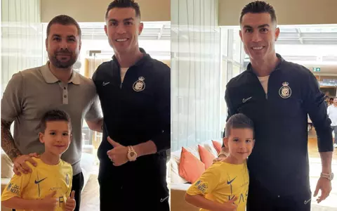 Adrian Mutu i-a oferit fiului său o întâlnire cu Cristiano Ronaldo, de ziua lui: "Visul a devenit realitate". Imaginile cu cei trei au ajuns virale