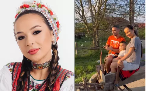 Vlăduța Lupău, plimbare cu căruța, în luna a șaptea de sarcină: "Mi-a fost dor de copilǎrie, eu aşa am crescut…". Imaginile cu artista au devenit virale