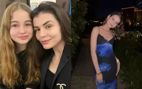 Cum a arătat Irina Columbeanu la balul de absolvire. Adolescenta de 17 ani a purtat o rochie elegantă și s-a fotografiat în vila de lux a lui Mr. Pink