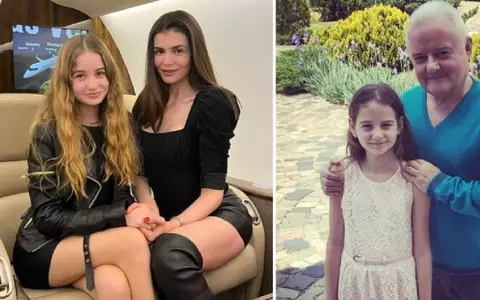 Cum a apărut fiica lui Irinel Columbeanu la plimbarea cu tatăl ei prin Cluj. Irina a purtat un accesoriu care valorează peste 13.000 de euro