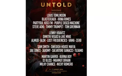 Organizatorii UNTOLD, festival care ocupă locul 3 în lume, anunță lista artiștilor și dj-ilor care vor urca pe cele opt scene ale ediției de anul acesta