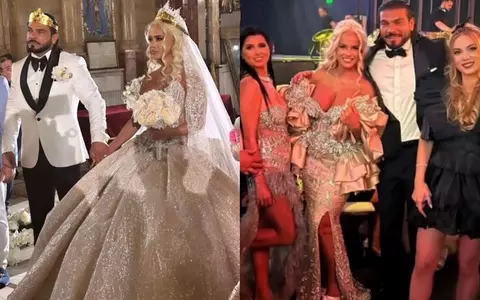 Cum arată cea de-a treia rochie pe care Anda Adam intenționa să o poarte la nuntă: „Nu pot să spun prețul, ea fiind neprețuită...”. De ce nu a aruncat buchetul miresei