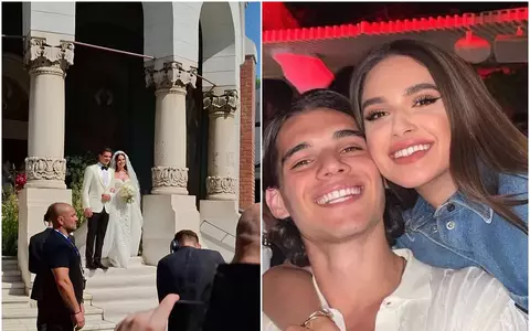 Ce le-au urat oamenii proaspăt căsătoriților Elena și Ianis Hagi la ieșirea din biserică: ”Trăiască regele...”. Ce invitați de seamă au avut la biserică / EXCLUSIV
