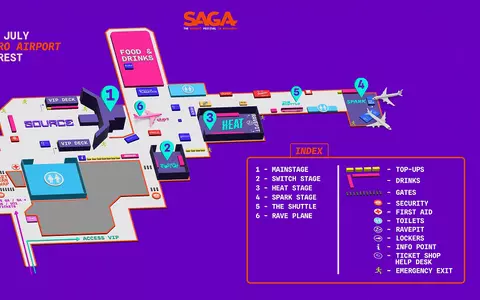 SAGA festival începe vineri. Tot ce trebuie să știi despre cel mai iubit festival de muzică din București