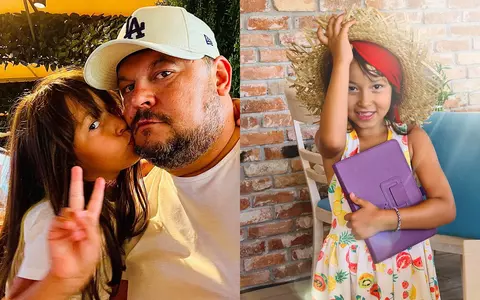 Cât de mare și frumoasă a crescut fiica lui Mihai Bobonete. Maria are 10 ani și îi seamănă leit actorului: „Cine are să-i trăiască”