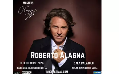 Roberto Alagna va concerta la Sala Palatului