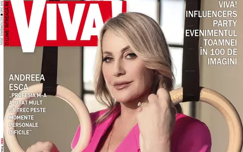 Nadia Comăneci, pictorial exclusiv pe coperta VIVA! de octombrie! Totul despre familie și carieră: "Am reușit să echilibrăm foarte bine munca și proiectele noastre cu viața de familie și timpul dedicat fiului nostru, Dylan"