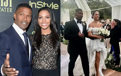 Fiica cea mare a lui Jamie Foxx s-a căsătorit. După ce a avut probleme grave de sănătate, actorul a condus-o pe Corinne la altar și au dansat împreună