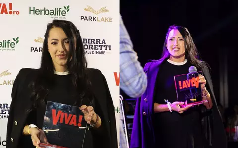 Însărcinată în 3 luni, Larisa Iordache a atras toate privirile la VIVA! Influencers Party 2024! A îmbrăcat o rochie scurtă și a avut tocuri înalte