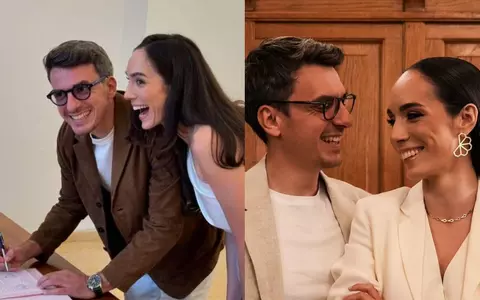 Actorul Alexandru Ion s-a căsătorit cu Evelyne Vilcu: „Ne-am luat!”. Primele imagini de la cununia civilă