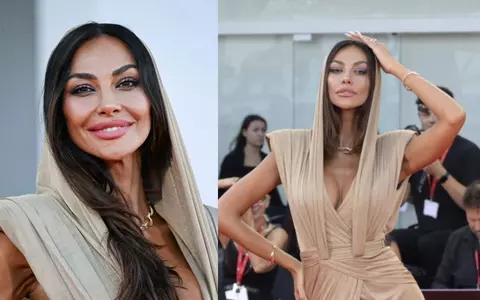 Mădălina Ghenea, apariție spectaculoasă la Festivalul de Film de la Veneția! Vedeta a purtat o rochie inedită, cu glugă