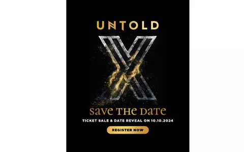 Pe 10.10.2024, organizatorii UNTOLD anunță data oficială a ediției aniversare UNTOLD X și pun în vanzare abonamentele pentru o ediție legendară