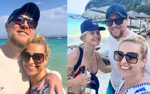 Simona Gherghe, întâlnire neașteptată cu actrița Kate Hudson în vacanța petrecută în Grecia: „Am rugat-o să facă o poză cu noi. Cu zâmbetul acela fermecător, pe care îl știți din filme..."