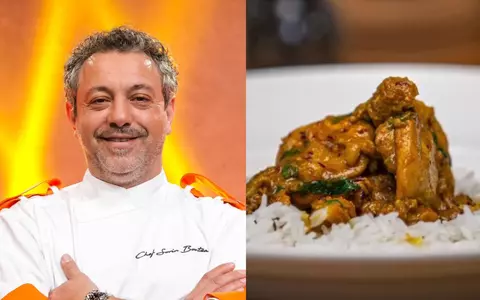 Reţetă de pui cu curry a lui chef Sorin Bontea: „Parfumat, aromat, dar foarte gustos”