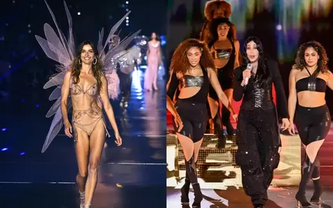 Românca Andreea Diaconu a defilat la Victoria’s Secret Fashion Show 2024, alături de Carla Bruni și Kate Moss. Cher a cântat în încheierea show-ului / Imagini cu celebrele fotomodele în lenjerie intimă