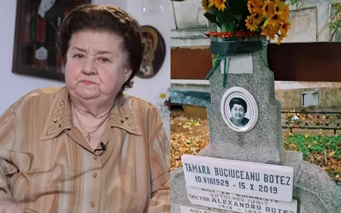 Cum arată mormântul Tamarei Buciuceanu Botez, la 5 ani de la moartea actriței. Imagini dezolante cu locul de veci, acoperit de frunze uscate și fără lumânări aprinse