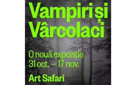Vampirii și vârcolacii din arta românească, într-o nouă expoziție la Art Safari, în perioada 31 octombrie-17 noiembrie 2024