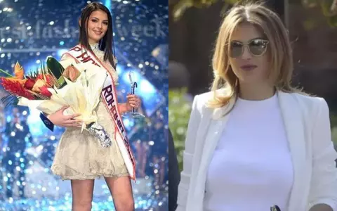 Cum arăta Sorina Docuz pe vremea când a fost Miss Buzău, în 2009. Tot atunci l-a cunoscut pe Robert Negoiță, primul ei soț