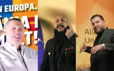 Maneliști implicați în campanii electorale. Ce au cântat Guță și Florin Salam pentru Băsescu sau Dani Mocanu și Tzancă pentru Ciucă și George Simion