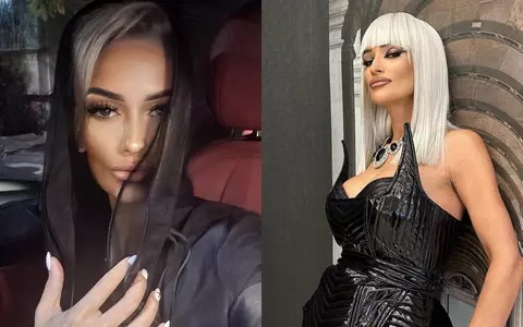 Cum arăta Gabriela Lucuțar înainte de operațiile estetice. „Regina Întunericului” avea părul lung și un stil vestimentar mult mai simplu