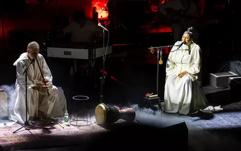 Damian Drăghici și iubita lui, Cristina Stroe, duet emoționant pe scena Operei. El a cântat la nai, iar ea l-a acompaniat cu vocea / Împreună, au lansat albumul Meditații Românești