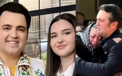 Sute de flori și lumânări la mormântul fiicei lui Igor Cuciuc, la o zi de când a fost înmormântată: „Suferința e mare pentru toată viața”/ Soției artistului i s-a făcut rău când Andreea a fost condusă pe ultimul drum