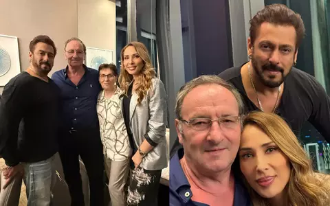 Iulia Vântur și Salman Khan sunt pe prima pagină în presa din India. Ce se scrie despre el, după ce s-a fotografiat cu "socrii" români: „Cel mai eligibil burlac e gata să se așeze la casa lui. Căsătoria...”