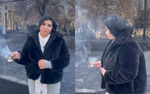 Adriana Bahmuțeanu s-a filmat la cavoul lui Silviu Prigoană, cerând ajutor pentru a-și recupera copiii: „Te rog să faci dreptate! Dă-i un semn băiatului tău mai mare, care are o problemă cu toate femeile. Se răzbună...”