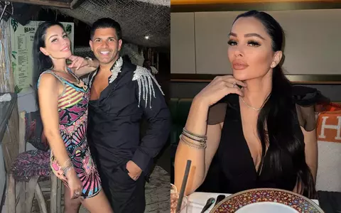 Viață ca-n Rai în Dubai, dar și în București. Florin Pastramă, cadou de 100 de mii de euro pentru Brigitte: o mașină / El și-a lăsat părul lung, ea arată impecabil în rochie scurtă, la 47 de ani