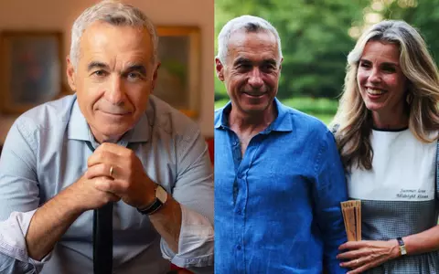 Cum s-a îmbrăcat Cristela Georgescu la vot, la alegerile parlamentare 2024. Soția lui Călin Georgescu a purtat un palton negru, cu guler de blană