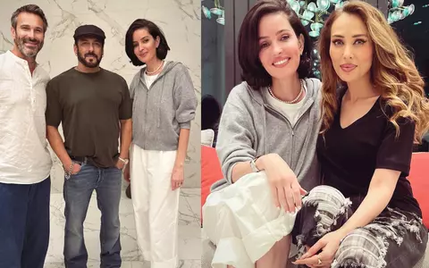 Nicolai Tand și soția lui, Monica, s-au întâlnit cu Iulia Vântur și Salman Khan: „Întâlnire neașteptată în Dubai". Cum s-au fotografiat împreună