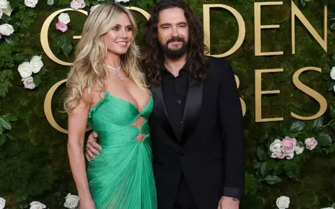 Heidi Klum a ales o rochie de la un designer român la Globurile de Aur 2025. Presa internațională a lăudat ținuta semnată Maria Lucia Hohan