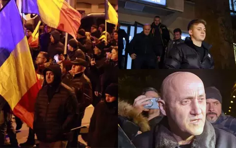 Incidente la protestul AUR din București. Cinci dosare penale, după ce susținătorii lui Călin Georgescu i-au agresat pe jurnaliști / Fiul lui Horațiu Potra, înarmat cu un baston, reținut și plasat sub control judiciar