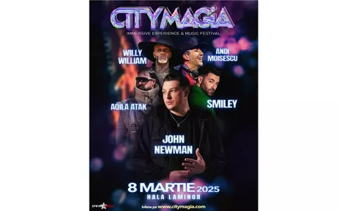 John Newman, mesaj pentru fanii din România: „Sunt încântat să-ți spun că pe 8 Martie o să cânt pe scena festivalului Citymagia din România!”
