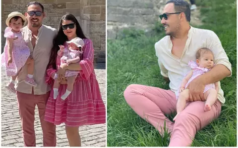 Fosta soție și fetițele lui Ștefan Stan s-au întors în România, după trei ani în care au locuit în Germania / Cei doi au divorțat la scurt timp după ce s-a născut al doilea copil