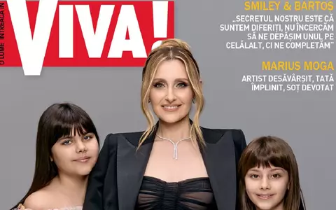 Alina Sorescu, primul pictorial cu fiicele ei, Carolina și Raisa, pe coperta VIVA! de martie. Totul despre viața de mamă și divorț, la 38 de ani