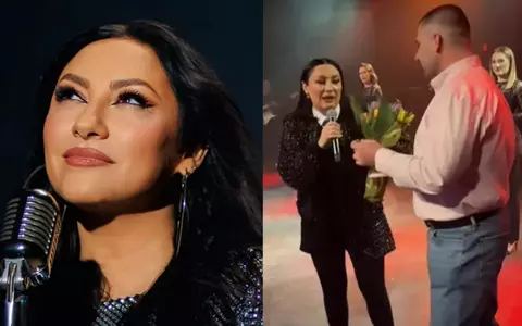 Andra, momente emoționante la concertul din Canada. Cum a surprins-o un fan, pe scenă: "Trebuie să refacem poza, că asta nu mai e realitatea. Sunt cu vreo 10 kilograme mai grasă"