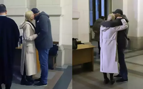 Cum au fost fotografiați Laura Vicol și Vladimir Ciorbă, înainte să fie arestați pentru 30 de zile. Imagini surprinse la Curtea de Apel, până să fie separați și urcați în dube