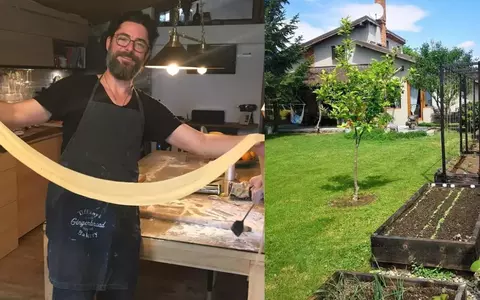 Cum arată casa din Brănești în care Dan Bordeianu locuiește cu familia. Are mansardă, grădină și a renovat-o cu banii din telenovele, după moartea tatălui: „Eu gătesc, eu fac curat"