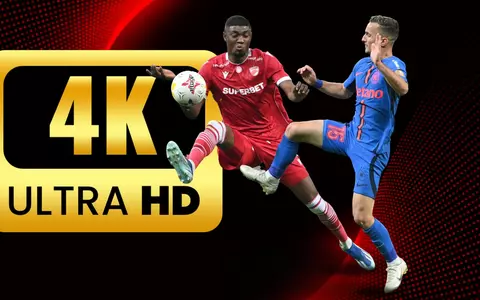 Premieră în România: Un meci din Superliga va fi transmis în format 4K