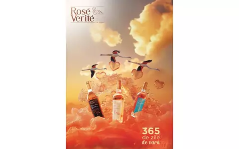 Sărbătorește Ziua Îndrăgostiților cu Rosé Verité de la Beciul Domnesc Compania