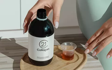 21 Collagen - Elixirul Revoluționar pentru Piele Strălucitoare, Păr Viguros și Articulații Reîntinerite